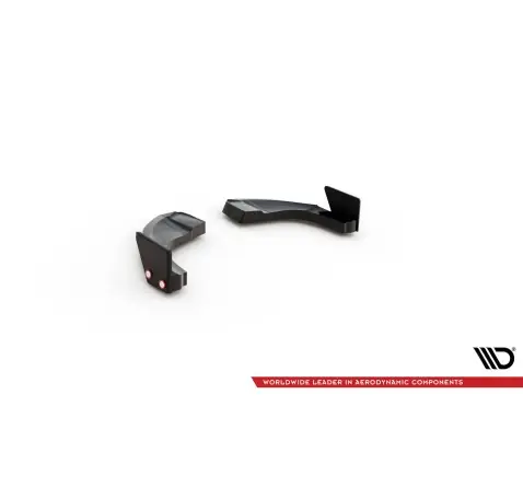 Lames De Pare-Chocs Arrière Latérales V.1 + Flaps Hyundai Kona N Mk1