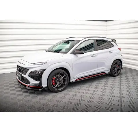 Rajouts Des Bas De Caisse V.1 + Flaps Hyundai Kona N Mk1