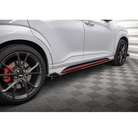 Rajouts Des Bas De Caisse V.1 + Flaps Hyundai Kona N Mk1