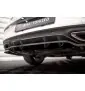 Arriere Splitter (avec une barre verticale) Mercedes-Benz C Coupe AMG-Line C205 Facelift