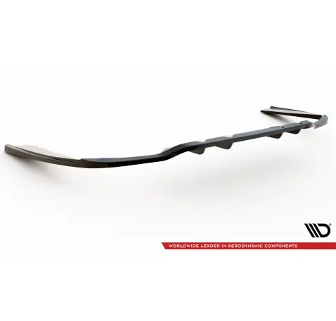 Arriere Splitter (avec une barre verticale) Mercedes-Benz C Coupe AMG-Line C205 Facelift