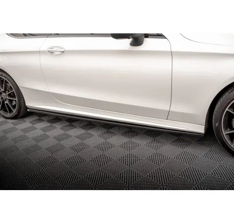 Rajouts Des Bas De Caisse Mercedes-Benz C Coupe AMG-Line C205 Facelift