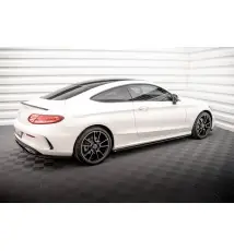 Rajouts Des Bas De Caisse Mercedes-Benz C Coupe AMG-Line C205 Facelift