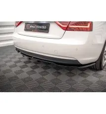 Arriere Splitter (avec une barre verticale) Audi A5 Coupe 8T Facelift