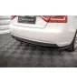 Arriere Splitter (avec une barre verticale) Audi A5 Coupe 8T Facelift