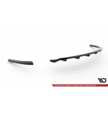 Arriere Splitter (avec une barre verticale) Audi A5 Coupe 8T Facelift