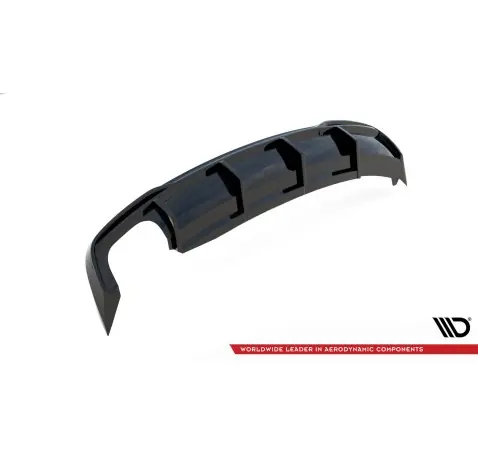 Diffuseur Arrière Complet Audi A5 Coupe 8T Facelift (Version avec double échappement d'un côté)