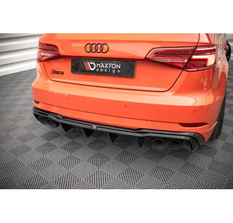 Rajout Du Pare-Chocs Arriere + échappement Milltek Sport Audi RS3 Sportback 8V Facelift