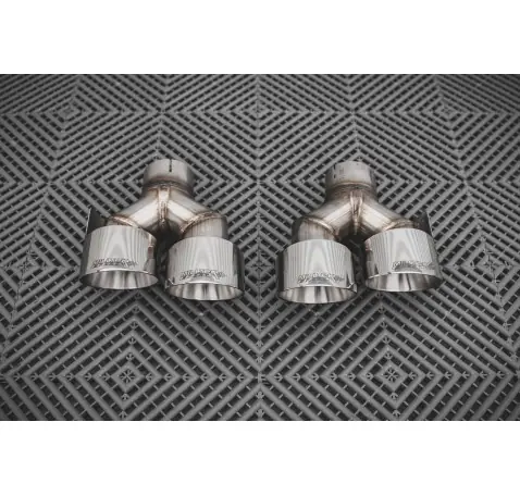 Rajout Du Pare-Chocs Arriere + échappement Milltek Sport Audi RS3 Sportback 8V Facelift