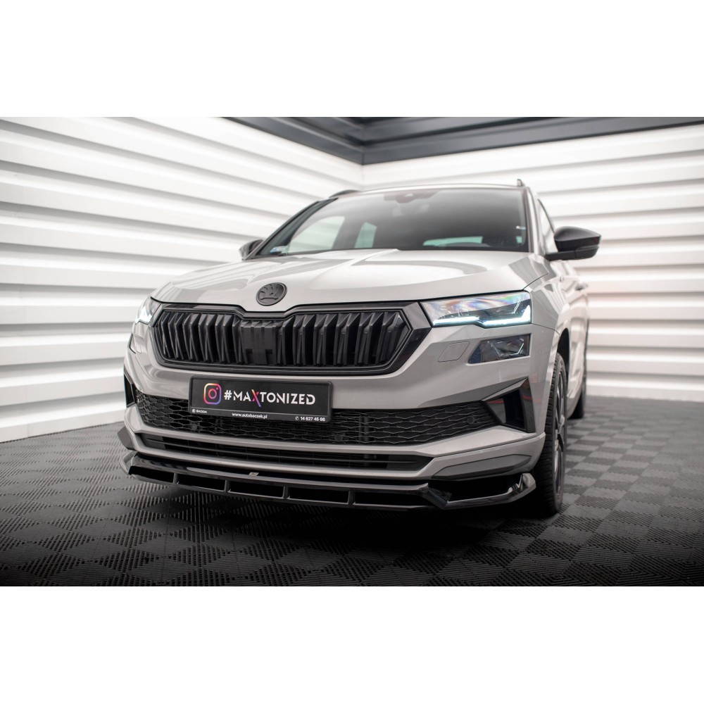 Lame Du Pare-Chocs Avant Skoda Karoq Sportline Mk1 Facelift