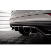 Arriere Splitter (avec une barre verticale) Skoda Karoq Sportline Mk1 Facelift