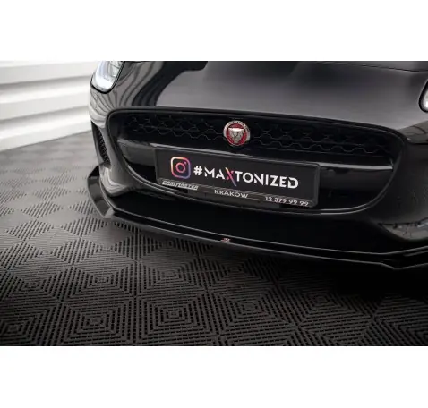 Lame Du Pare-Chocs Avant V.2 Jaguar F-Type X152 Facelift