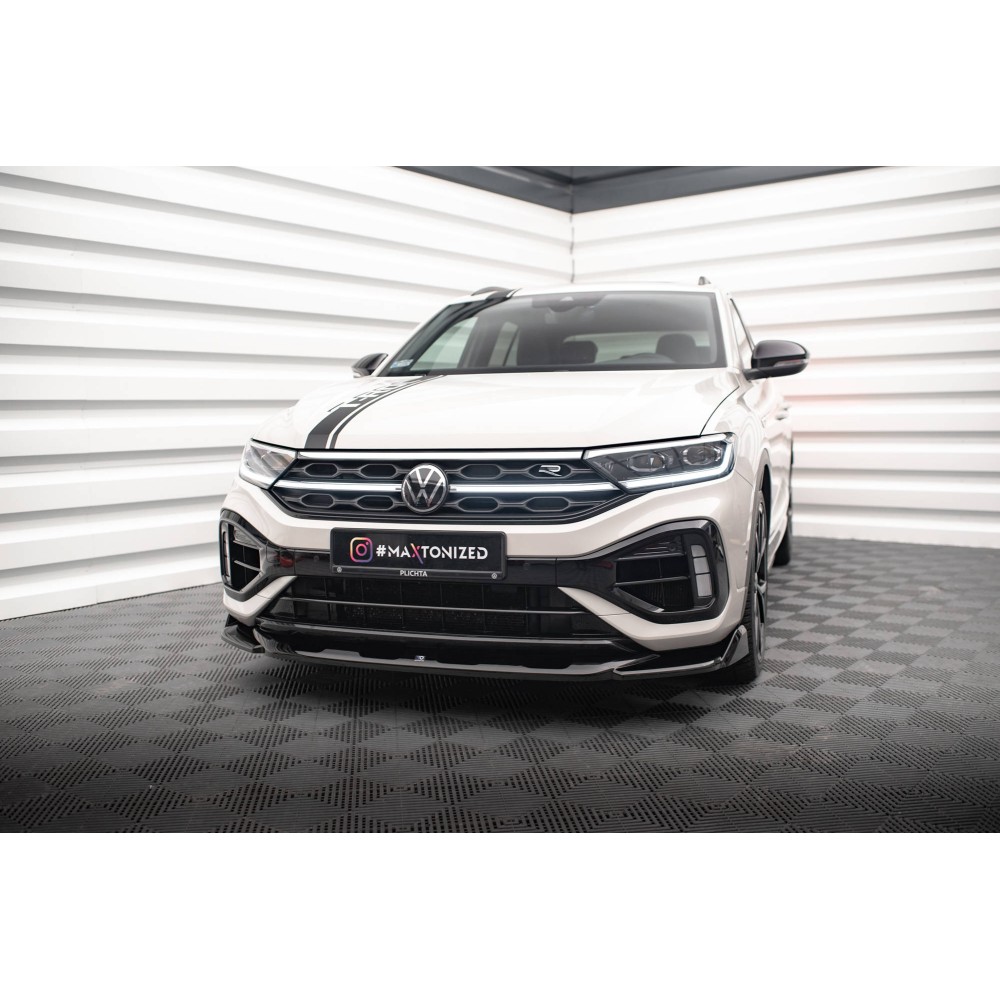 Lame Du Pare-Chocs Avant V.2 Volkswagen T-Roc R / R-Line Mk1 Facelift