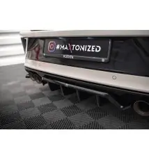 Arriere Splitter (avec une barre verticale) Volkswagen T-Roc R / R-Line Mk1 Facelift