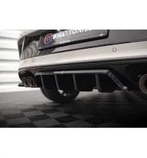 Arriere Splitter (avec une barre verticale) Volkswagen T-Roc R / R-Line Mk1 Facelift