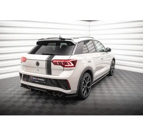 Lames De Pare-Chocs Arrière Latérales Volkswagen T-Roc R / R-Line Mk1 Facelift