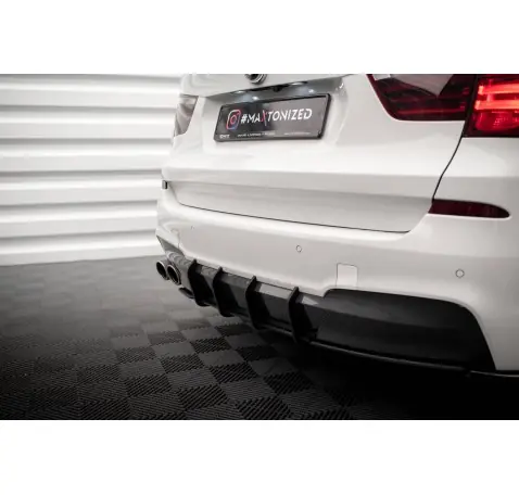 Street Pro Central Diffuseur Arriere BMW X3 M-Pack F25