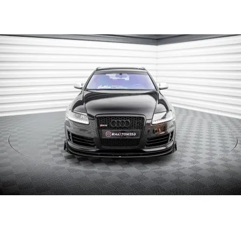 Street Pro Lame Du Pare-Chocs Avant + Flaps Audi RS6 Avant C6