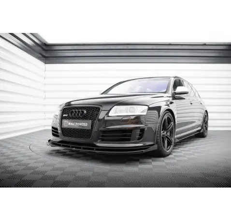 Street Pro Lame Du Pare-Chocs Avant + Flaps Audi RS6 Avant C6