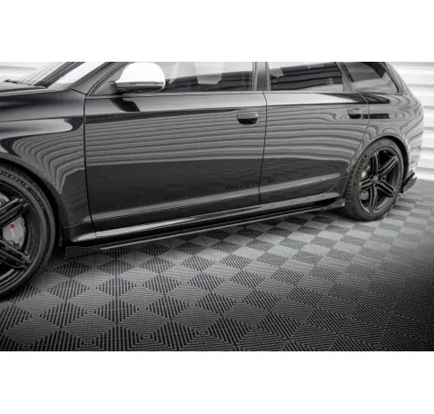 Street Pro Rajouts Des Bas De Caisse + Flaps Audi RS6 Avant C6