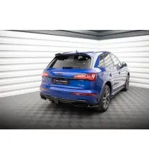 Arriere Splitter (avec une barre verticale) Audi Q5 S-Line SUV Mk2 Facelift