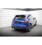 Arriere Splitter (avec une barre verticale) Audi Q5 S-Line SUV Mk2 Facelift