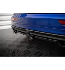 Arriere Splitter (avec une barre verticale) Audi Q5 S-Line SUV Mk2 Facelift
