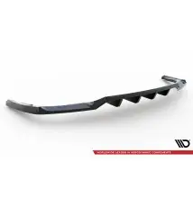 Arriere Splitter (avec une barre verticale) Audi Q5 S-Line SUV Mk2 Facelift