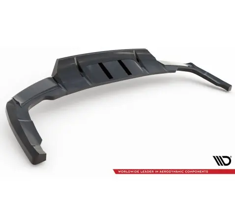 Arriere Splitter (avec une barre verticale) Audi Q5 S-Line SUV Mk2 Facelift