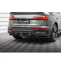 Arriere Splitter (avec une barre verticale) Audi SQ5 / Q5 S-Line Sportback Mk2 Facelift