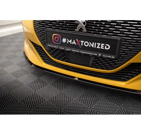 Lame Du Pare-Chocs Avant V.2 Peugeot 208 GT Mk2