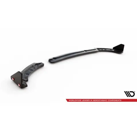 Lames De Pare-Chocs Arrière Latérales V.1 + Ailerons Peugeot 208 GT Mk2