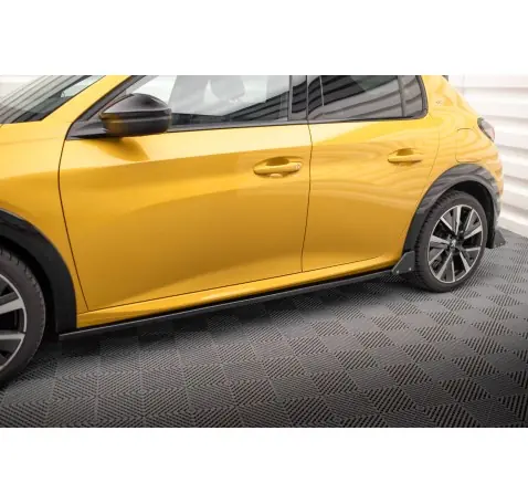 Rajouts Des Bas De Caisse + Ailerons Peugeot 208 GT Mk2