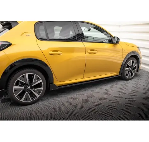 Rajouts Des Bas De Caisse + Ailerons Peugeot 208 GT Mk2