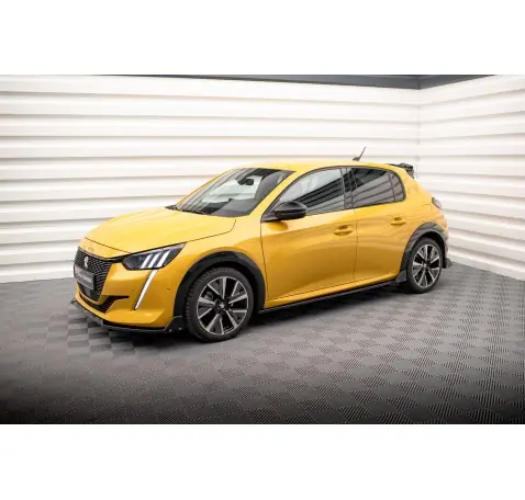 Rajouts Des Bas De Caisse + Ailerons Peugeot 208 GT Mk2