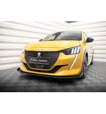 Street Pro Lame Du Pare-Chocs Avant + Flaps Peugeot 208 GT Mk2