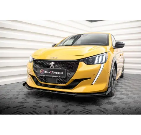 Street Pro Lame Du Pare-Chocs Avant + Flaps Peugeot 208 GT Mk2 Street Pro Lame Du Pare-Chocs Avant + Flaps Peugeot 208 GT Mk2