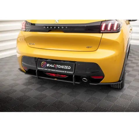 Street Pro Lame Du Pare Chocs Arriere Peugeot 208 GT Mk2
