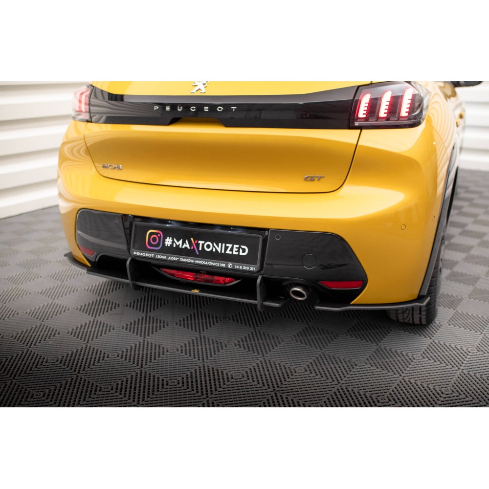 Street Pro Lame Du Pare Chocs Arriere Peugeot 208 GT Mk2