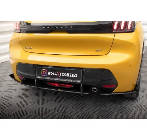 Street Pro Lame Du Pare Chocs Arriere + Flaps Peugeot 208 GT Mk2 Street Pro Lame Du Pare Chocs Arriere + Flaps Peugeot 208 GT Mk2