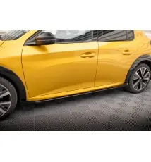 Street Pro Rajouts Des Bas De Caisse + Flaps Peugeot 208 GT Mk2