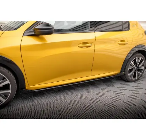 Street Pro Rajouts Des Bas De Caisse + Flaps Peugeot 208 GT Mk2