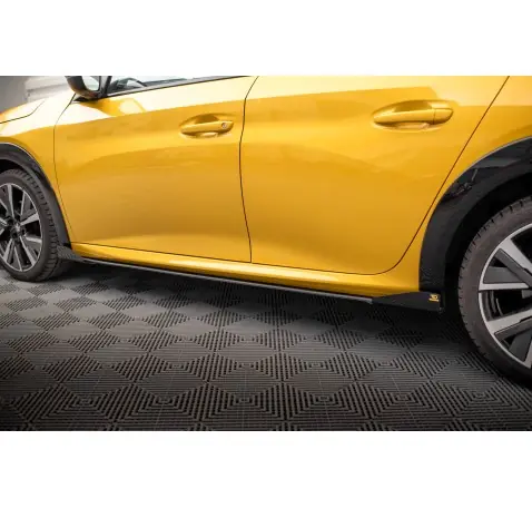 Street Pro Rajouts Des Bas De Caisse + Flaps Peugeot 208 GT Mk2
