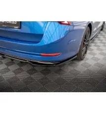 Arriere Splitter (avec une barre verticale) Skoda Octavia Sportline Mk4