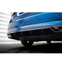 Arriere Splitter (avec une barre verticale) Skoda Octavia Sportline Mk4