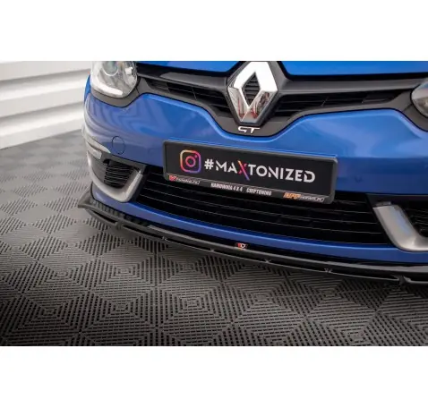 Lame Du Pare-Chocs Avant Renault Megane GT Line Grandtour Mk3 Facelift
