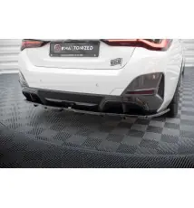 Arriere Splitter (avec une barre verticale) V.1 BMW i4 M-Pack G26