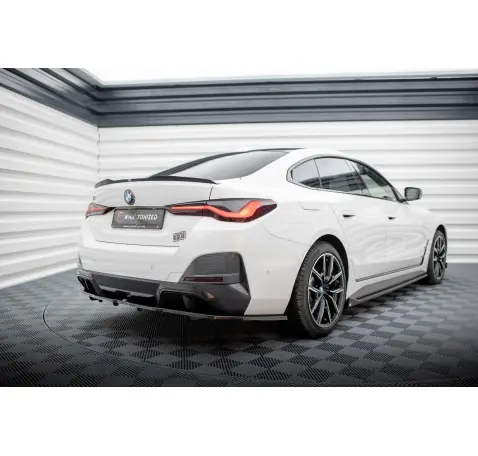 Arriere Splitter (avec une barre verticale) V.1 BMW i4 M-Pack G26