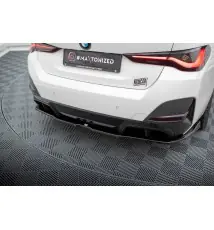 Arriere Splitter (avec une barre verticale) V.2 BMW i4 M-Pack G26