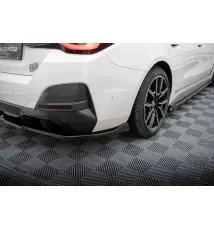Arriere Splitter (avec une barre verticale) V.2 BMW i4 M-Pack G26